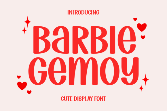 Barbie Gemoy Font for Creative Projects