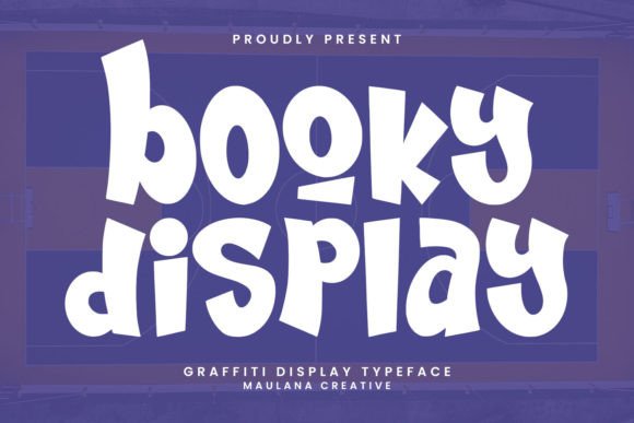 Booky: The Bold Display Font for Viral Campaigns