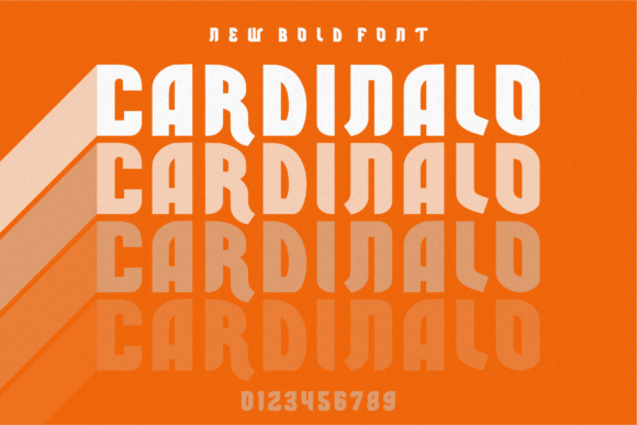 Cardinalo: A Bold Display Font for Modern Editorial Design