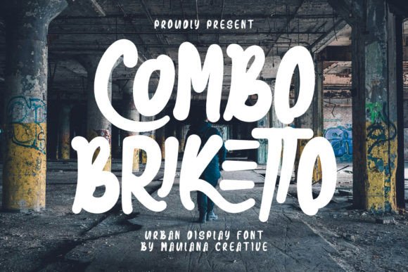 Combo Briketto Font for Bold Web Design