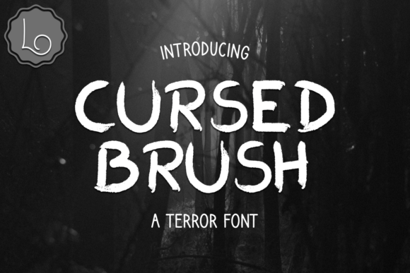 Cursed Brush Font for Web Design