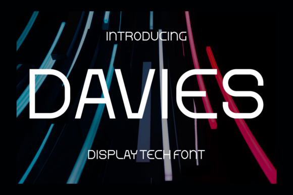 Davise Font Review: A Futuristic Display for Modern Branding