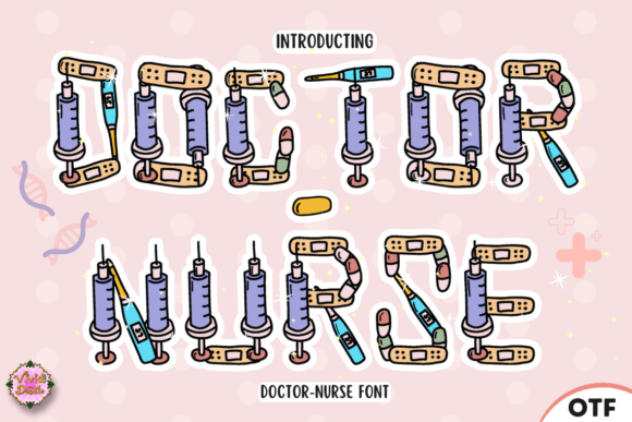 Doctor-nurse: A Caring Display Font for Healthcare Branding