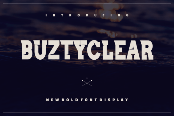 Elevate Your Crafts with the Buztyclear Display Font