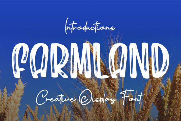 Farmland Font for Cheerful Design