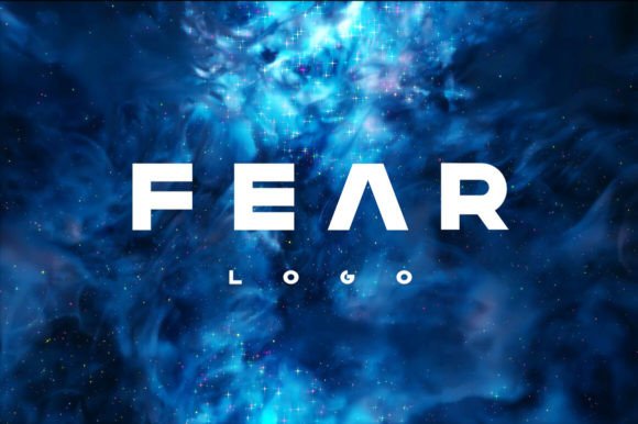 Fear Logo: A Futuristic Display Font for Tech Branding
