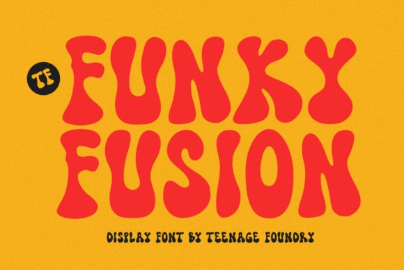 Funky Fusion Font for Web Design