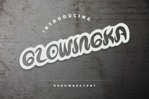 Glowingka: A Modern Display Font for Handmade Brands