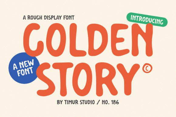 Golden Story Font for Bold Branding