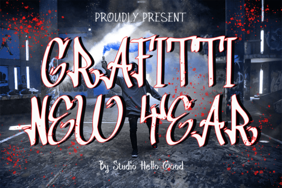 Grafitti New Year: A Bold Display Font for Editorial Impact