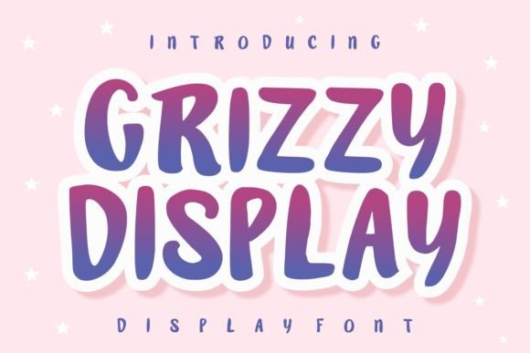 Grizzy Display Font Review