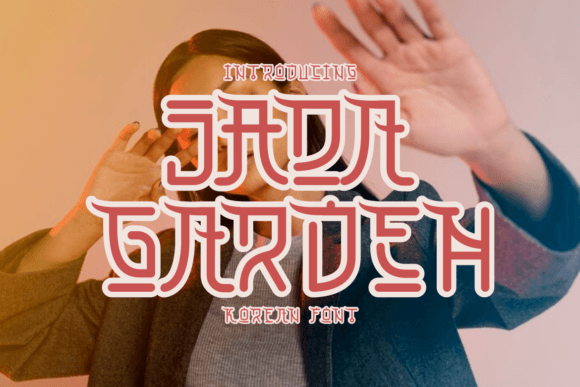Jada Garden: The Korean-Style Display Font for Elegant Branding