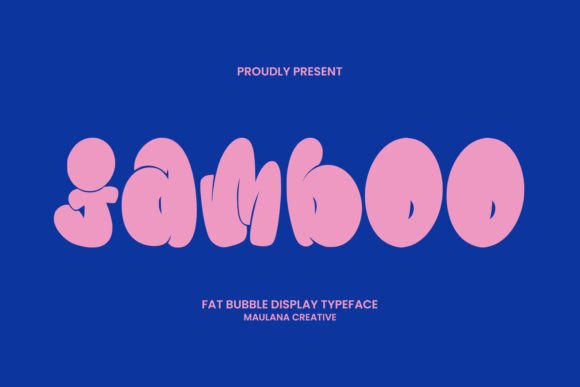 Jamboo Font for Creative Web Design