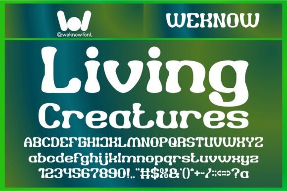 Living Creatures Font for Bold Branding