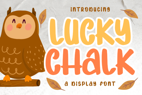 Lucky Chalk Font for Creative Campaigns