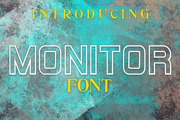 Monitor: A Font for Business Brilliance