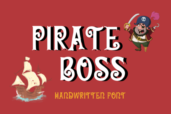 Pirate Boss Font for Web Design