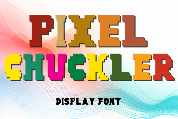 Pixel Chuckler Font for Creative Projects