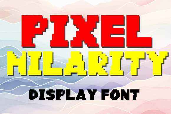 Pixel Hilarity Font for Creative Design