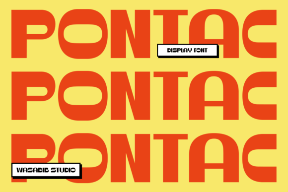 Pontac: A Bold Font for Business