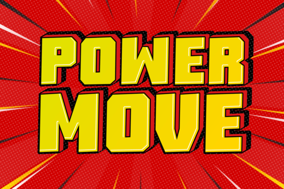 Power Move Font for Bold Branding