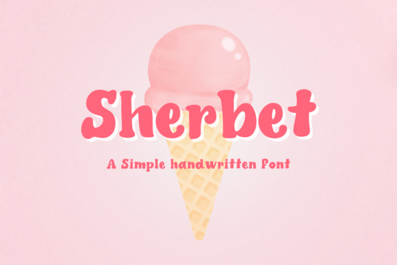 Sherbet Font for Creative Projects
