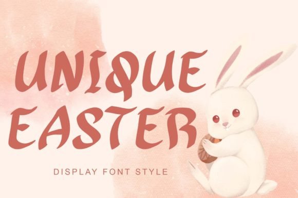 Unique Easter Font for Business