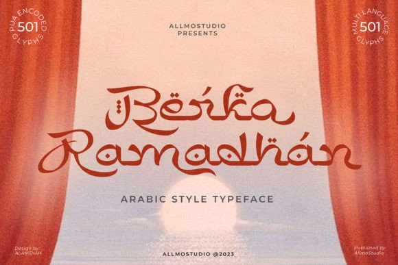 Using Berka Ramadhan for Authentic Campaign Typography